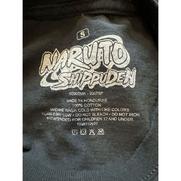 Naruto Shippuden Itachi Uchiha shirt size short sleeve Youth Size - Picture 6 of 7